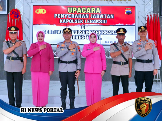 Memperkuat Profesionalisme Pelayanan Masyarakat Melalui Sertijab Kapolsek