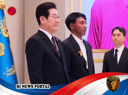 Nelayan Indonesia Diganjar Penghargaan Tertinggi oleh Presiden Korea Selatan