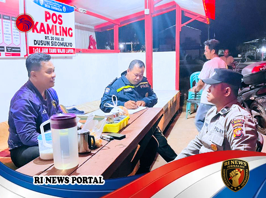 Polres Melawi Perkuat Sinergi Keamanan Desa melalui Pembinaan Intensif Satkamling