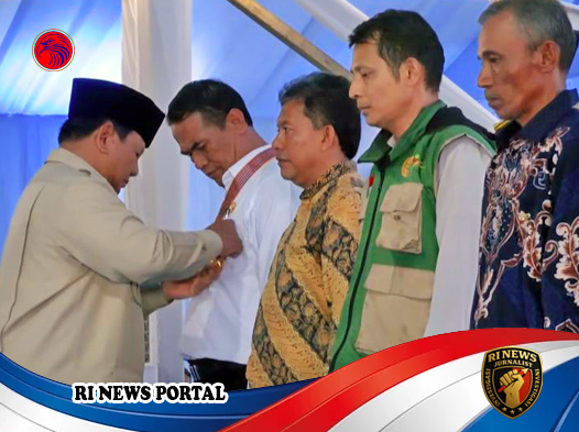 Presiden Prabowo Anugerahkan Tanda Kehormatan dalam Momentum Panen Raya dan Deklarasi Swasembada Pangan
