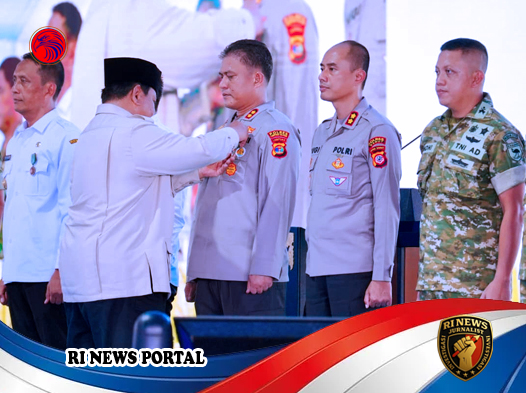 Presiden Prabowo Beri Penghargaan kepada Polri atas Peran Strategis dalam Swasembada Pangan