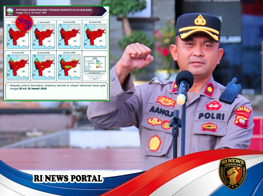 Wakapolres Melawi Ingatkan Personel Siaga Hadapi Ancaman Karhutla di Tengah Prediksi Cuaca Kering