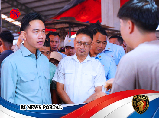 Wapres Gibran Tinjau Pasar Cikurubuk Pemkot Tasikmalaya