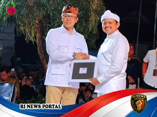 Bupati Sumedang Dony Ahmad Munir Resmi Bergabung dengan Gerindra