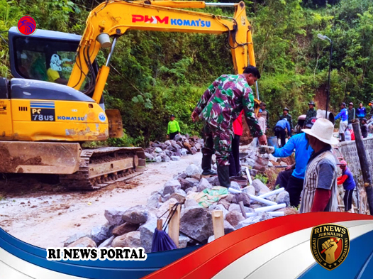 ' TNI Percepat Pembangunan Desa di Wonogiri