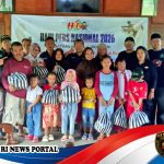 Jurnalis Wonogiri Rayakan HPN 2026 dengan Santunan Anak Kurang Mampu di Tengah Sawah