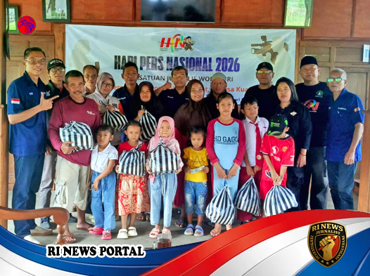Jurnalis Wonogiri Rayakan HPN 2026 dengan Santunan Anak Kurang Mampu di Tengah Sawah