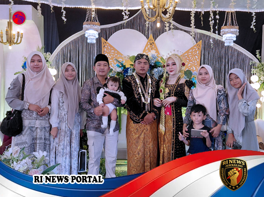 Ketua PBH Feradi WPI Advokat dan Paralegal DPC Kota Semarang Hadiri Resepsi Pernikahan