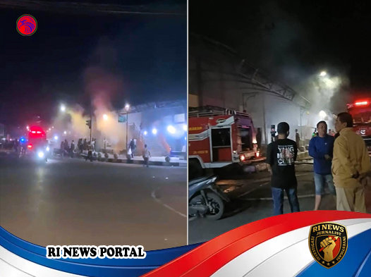 Kobaran di Jalan Jenderal Sudirman Berhasil Diredam dalam Satu Jam