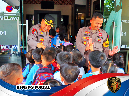 Kunjungan Ceria Pelajar TK Bunda Nanga Pinoh ke Polres Melawi Ciptakan Kedekatan Sejak Dini
