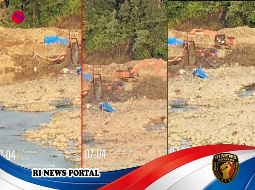 Penjarahan Emas Ilegal Menggerogoti Rimbo Tanjuang