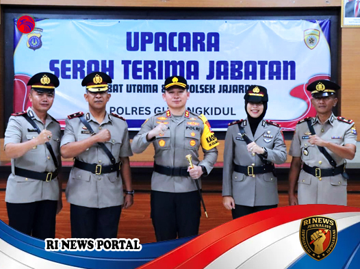 Pergantian Komando di Polres Gunungkidul
