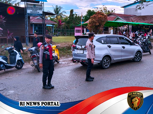 Polisi Pastikan Kenyamanan Warga di Pusat Keramaian Ramadan Melawi