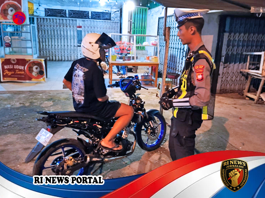 Polres Melawi Gencarkan Patroli Malam demi Khusyuknya Ibadah Ramadhan di Bumi Juang