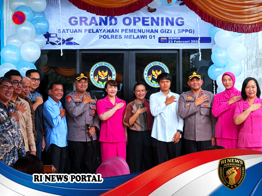 Polres Melawi Luncurkan SPPG untuk Masyarakat yang Lebih Sehat