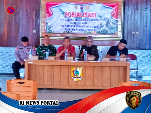 Polres Wonogiri Gencar Lindungi Petani Jagung Lewat Sosialisasi HPP 2026