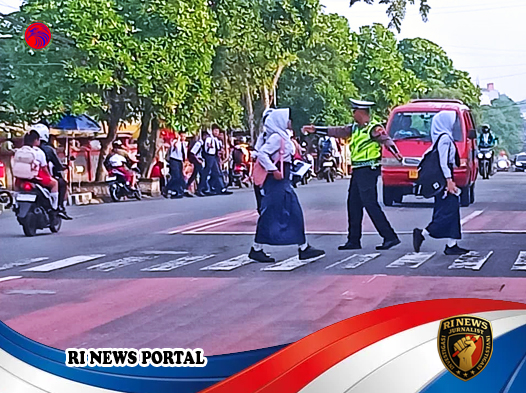 Polres Wonogiri Intensifkan Pengamanan Pagi di Titik Rawan