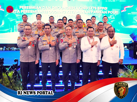Prabowo Beri Penghargaan Tertinggi kepada Penggerak Program Makan Bergizi Gratis Polri