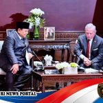 Raja Yordania Apresiasi Keberanian Presiden Prabowo dalam Membela Palestina