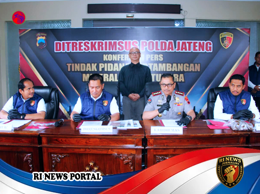 Razia Tambang Gelap di Jawa Tengah