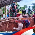 TNI dan Rakyat Wonogiri Bangun Benteng Melawan Ancaman Alam di Pedesaan
