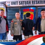 Tim Reskrim Polsek Sekincau Ciduk Pelaku Curat yang Bikin Warga Pekon Suka Jaya Was-was