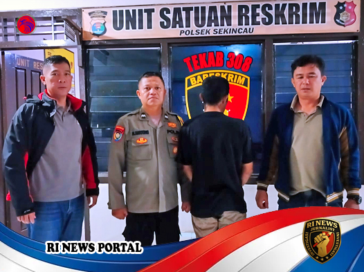 Tim Reskrim Polsek Sekincau Ciduk Pelaku Curat yang Bikin Warga Pekon Suka Jaya Was-was