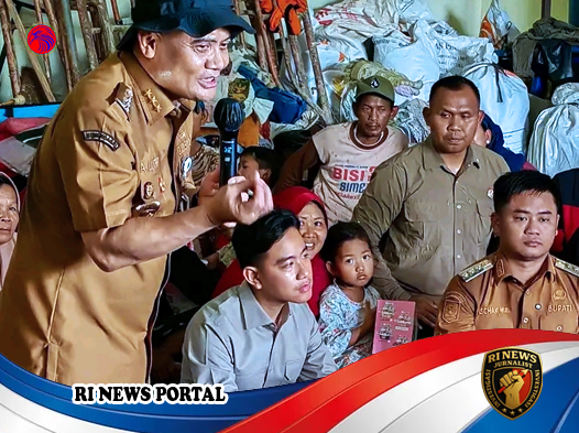 Wapres Gibran Tinjau Lagi Lokasi Tanah Bergerak di Tegal