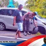 Ban Pecah Picu Tabrakan Beruntun di Jalur Eromoko-Pracimantoro