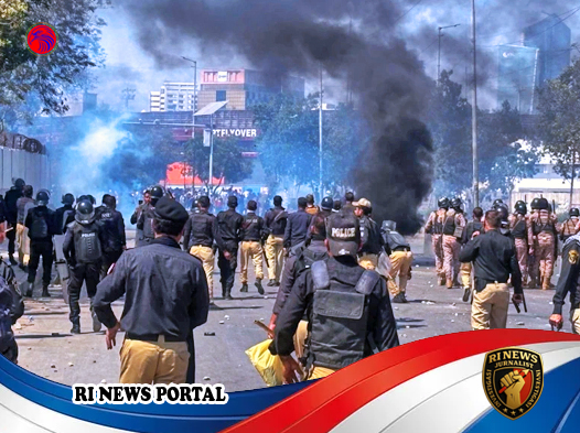 Bentrok Hebat antara Pengunjuk Rasa dan Pasukan Keamanan di Pakistan Tewaskan Setidaknya 22 Orang