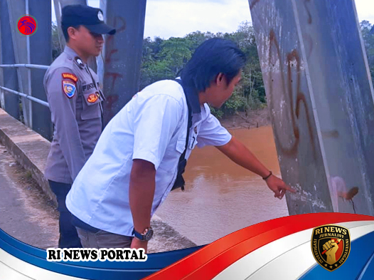 Besi Pengaman Jembatan Melawi II Raib
