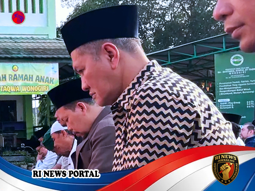 Bupati Wonogiri Pimpin Salat Idulfitri di Alun-Alun Batalkan Open House Resmi demi Patuhi Imbauan Pusat