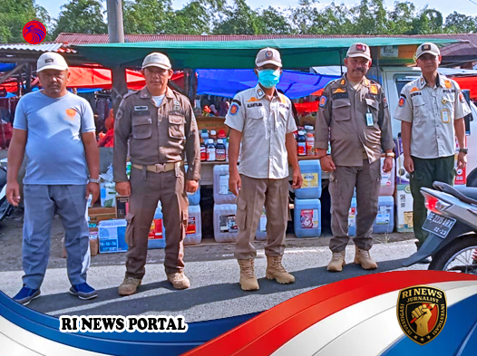 Camat Batu Ketulis Turun Langsung ke Pasar Simpang Luas