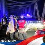 Dua Batang Besi Pengaman Jembatan Melawi II Raib