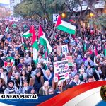 Gelombang Protes Anti-Perang Melanda Lebih dari 150 Kota