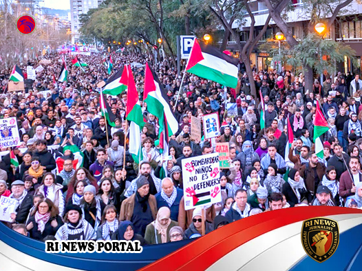 Gelombang Protes Anti-Perang Melanda Lebih dari 150 Kota