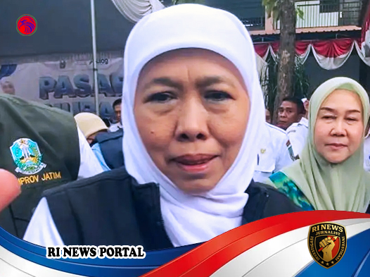 Gubernur Khofifah Galakkan Pasar Murah di Gresik