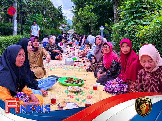 Halal Bihalal Lebaran Digelar di Sepanjang Jalan Kampung Dusun Desa Jatipurwo