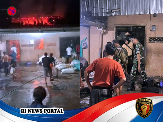 Kebakaran Dini Hari di Pabrik Tahu Tradisional Wonogiri