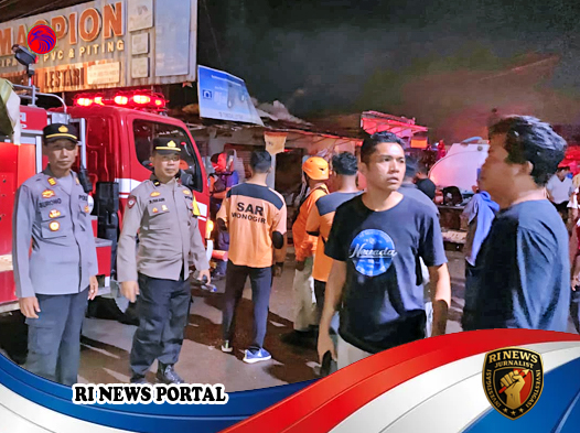 Ledakan Kompor Gas Picu Kebakaran Hebat