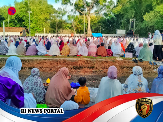Muslim di Kabupaten Wonogiri Melaksanakan Salat Idulfitri 1447 Hijriah
