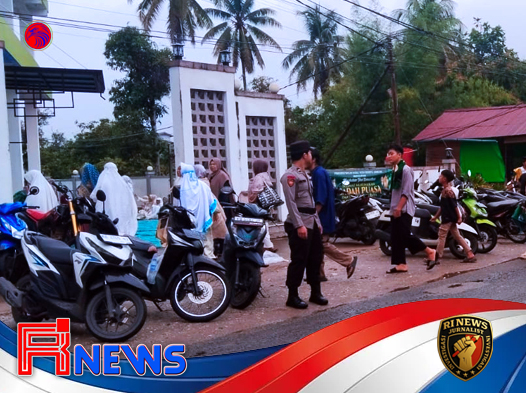 Pengamanan Ketat Polres Melawi Pastikan Sholat Idulfitri Berlangsung Khidmat dan Aman