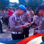 Polres Melawi Gelar Razia Internal Ketertiban di Seluruh Polsek Jajaran