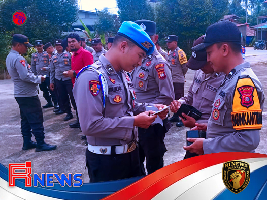 Polres Melawi Gelar Razia Internal Ketertiban di Seluruh Polsek Jajaran