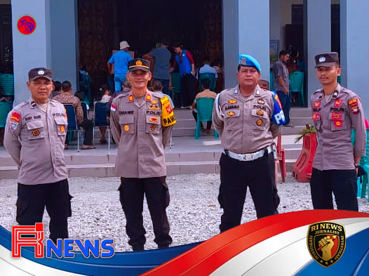 Polres Melawi Siagakan Personel untuk Amankan Misa Paskah 2026 di Gereja Santa Perawan Maria