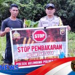 Polsek Belimbing Gencarkan Sosialisasi Pencegahan Kebakaran Hutan dan Lahan di Tengah Musim Kemarau