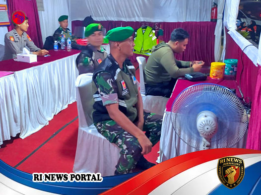 Pos Pengamanan Lebaran di Hargodumilah Jadi Benteng Pertama Keamanan Mudik Gunungkidul