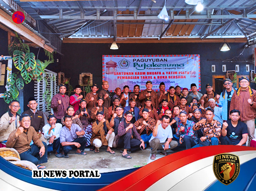 Pujakesuma Lampung Barat Gelar Bakti Sosial Ramadhan