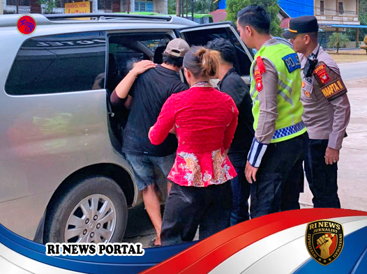 Respons Cepat Personel Samapta Selamatkan Situasi Usai Tabrakan Dua Motor di Sidomulyo