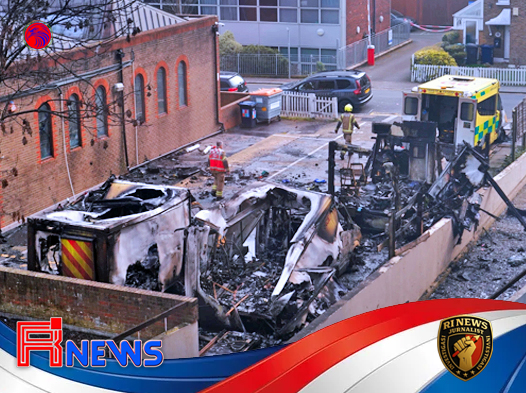 Serangan Arson terhadap Ambulans Layanan Medis Yahudi di London